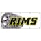 Signmission RIMS BANNER SIGN wheels tires car rims truck suv dubs automotive auto B-120 Rims - alternate 1